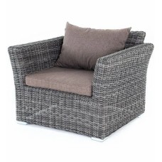  "Капучино" кресло из искусственного ротанга, цвет графит YH-C1130W-3 graphite