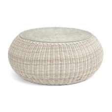 "Барселона" журнальный столик из искусственного ротанга, цвет бежевый