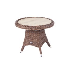  "Равенна" кофейный стол из искусственного ротанга, цвет коричневый YH-S4329P brown