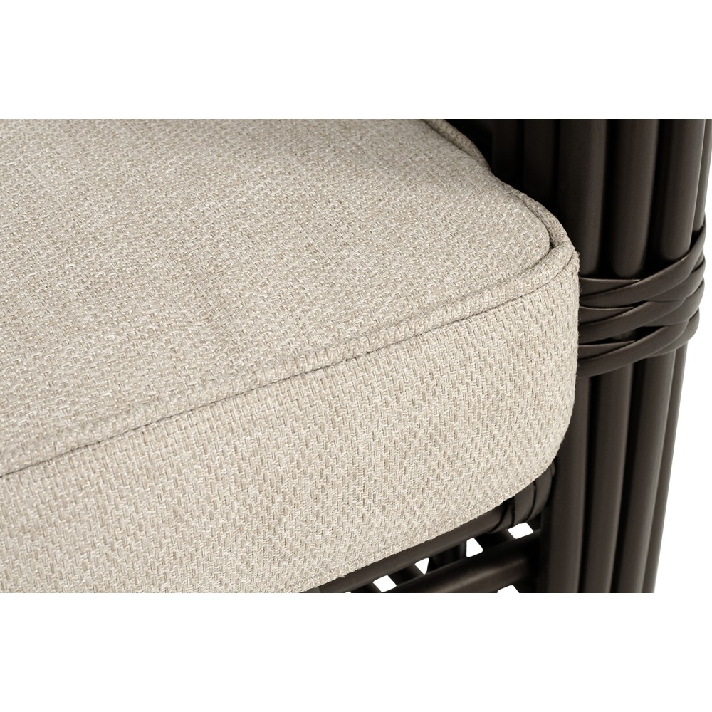 "Ницца" кресло из искусственного ротанга, цвет бронзовый "Ницца" кресло из искусственного ротанга, цвет бронзовый