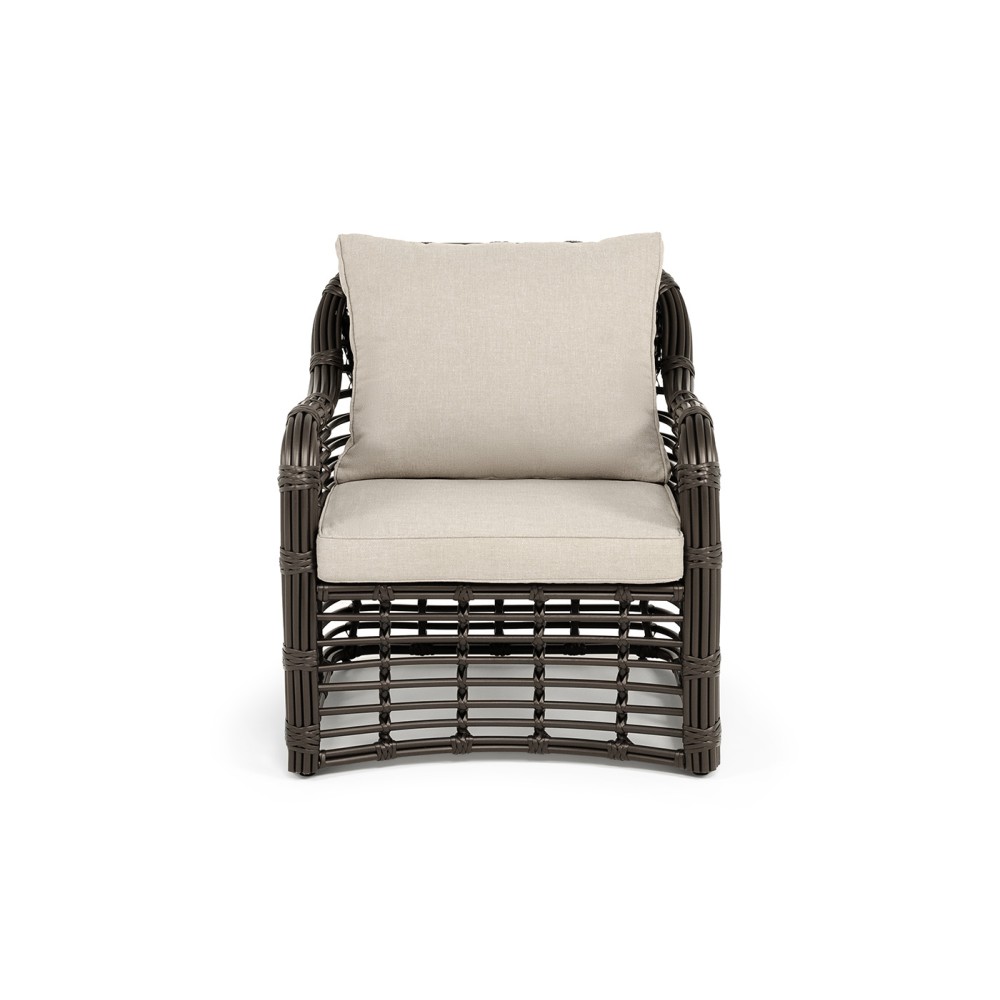 "Ницца" кресло из искусственного ротанга, цвет бронзовый "Ницца" кресло из искусственного ротанга, цвет бронзовый