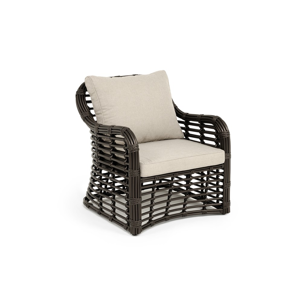 "Ницца" кресло из искусственного ротанга, цвет бронзовый "Ницца" кресло из искусственного ротанга, цвет бронзовый