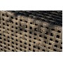 "Тито" лаунж-зона из искусственного ротанга, цвет серый