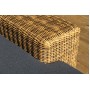 "Капри" трансформирующаяся лаунж-зона из искусственного ротанга, цвет соломенный