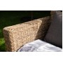 "Капучино" лаунж-зона из искусственного ротанга (гиацинт), цвет соломенный