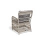"Цесена" кресло плетеное из искусственного ротанга, цвет бежевый