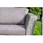 "Капучино Сингл" лаунж-зона из искусственного ротанга (гиацинт), цвет серый