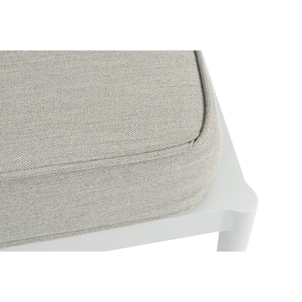 "Касабланка" правый модуль плетеный из роупа, каркас алюминий светло-серый (RAL7035) муар, роуп серо-коричневый 23мм, ткань бежевая 15052 "Касабланка" правый модуль плетеный из роупа, каркас алюминий светло-серый (RAL7035) муар, роуп серо-коричневый 23мм, ткань бежевая 15052