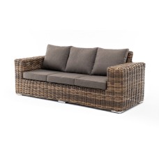  "Палермо" диван из искусственного ротанга трехместный, цвет соломенный YH-C3616W-1