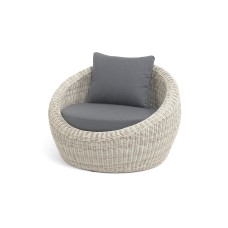 "Барселона" кресло из искусственного ротанга, цвет бежевый