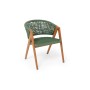 "Амстердам" плетеный стул из искусственного ротанга, цвет зеленый