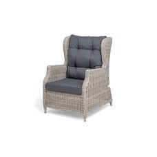 "Форио" кресло раскладное плетеное, цвет бежевый