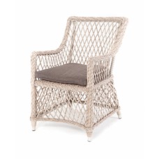  "Латте" плетеное кресло из искусственного ротанга, цвет бежевый YH-C1619W-2 beige