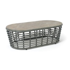  "Валенсия" журнальный столик из искусственного ротанга, цвет серый YH-S4251G Grey