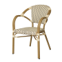 "Кабри" плетеный стул из искусственного ротанга, цвет бежево-коричневый