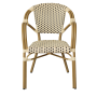 "Кабри" плетеный стул из искусственного ротанга, цвет бежево-коричневый