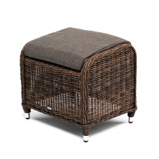  "Толедо" пуф плетеный, цвет коричневый YH-S4543W-2 brown