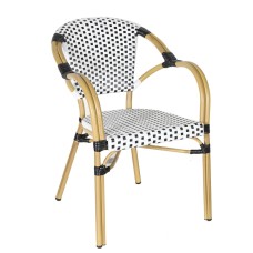  "Кабри" плетеный стул из искусственного ротанга, цвет черный ZF2100C black