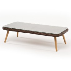  "Прованс" столик журнальный из ротанга, цвет коричневый YH-SYH272W-T brown