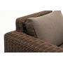 "Боно" лаунж-зона из искусственного ротанга, цвет коричневый 