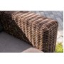 "Боно" лаунж-зона из искусственного ротанга, цвет коричневый 