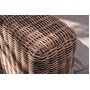 "Боно" лаунж-зона из искусственного ротанга, цвет коричневый 