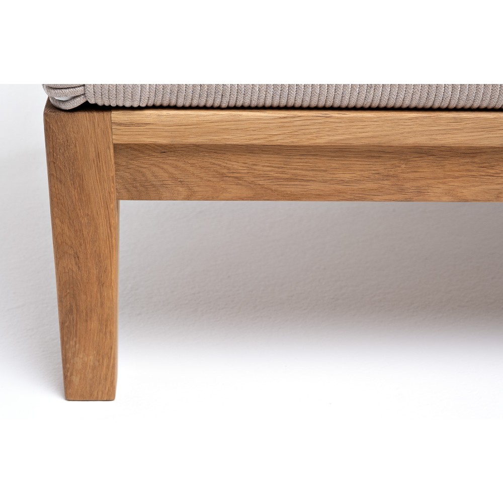 "Диего" кресло плетеное из роупа, основание дуб, каркас алюминий светло-серый (RAL7035) шагрень, роуп бежевый круглый, ткань бежевая 15052 "Диего" кресло плетеное из роупа, основание дуб, каркас алюминий светло-серый (RAL7035) шагрень, роуп бежевый круглый, ткань бежевая 15052