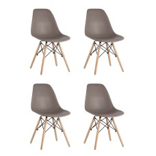 Стул Eames DSW темно-серый x4