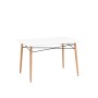 Стол Eames DSW Rectangle New 120*80 белый