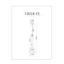 Светодиодный подвесной светильник Moderli V5010-PL Richard