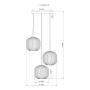 Светильник подвесной Moderli V11032-3P Ivory