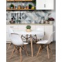 Стул Eames DSW белый x4