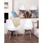 Стул Eames DSW белый x4