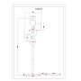 Торшер Moderli V10792-5F Renny