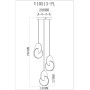Светильник подвесной светодиодный Moderli V10513-PL Mesa