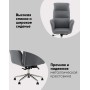 Кресло руководителя TopChairs Solid серый
