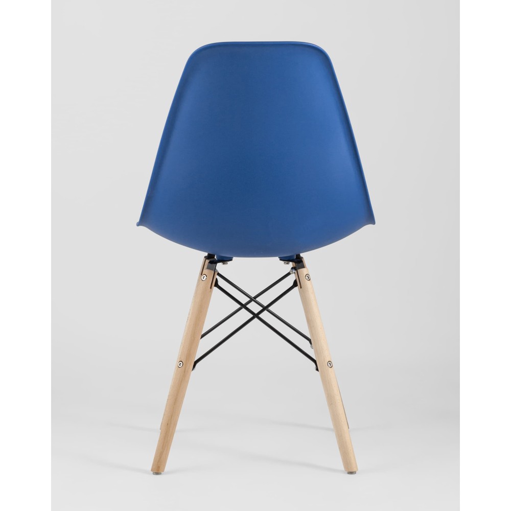 Стул Eames Style DSW синий x4 (разборный каркас) Стул Eames Style DSW синий x4 (разборный каркас)