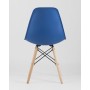 Стул Eames Style DSW синий x4 (разборный каркас) Стул Eames Style DSW синий x4 (разборный каркас)