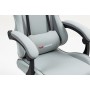 Кресло спортивное TopChairs Phantom серо-голубой