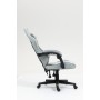 Кресло спортивное TopChairs Phantom серо-голубой