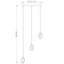 Светильник подвесной Moderli V10310-3P Catris