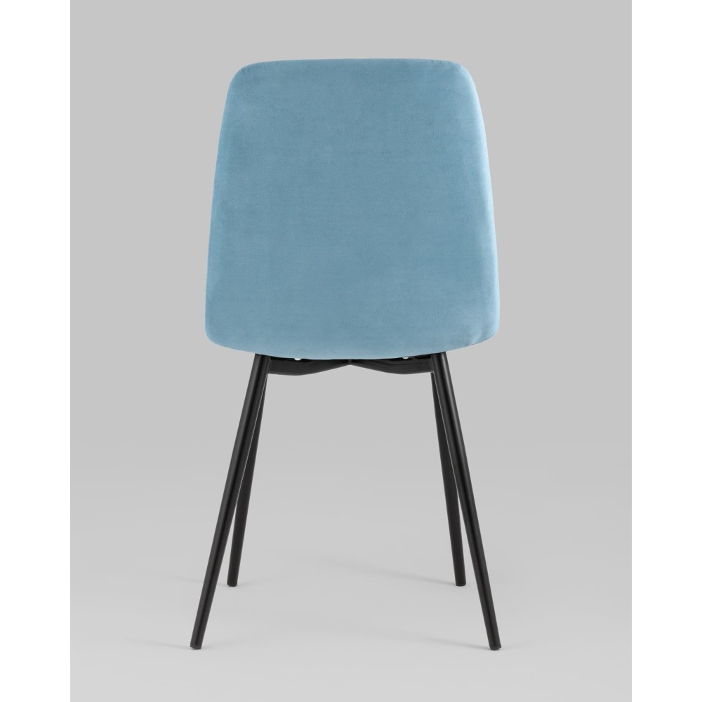 Стул Oliver велюр пыльно-голубой Стул Oliver велюр пыльно-голубой