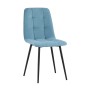 Стул Oliver велюр пыльно-голубой Стул Oliver велюр пыльно-голубой