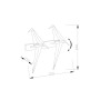 Бра светодиодное Moderli V3076-2WL origami Birds 2*LED*6W