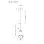 Светильник подвесной светодиодный Moderli V10870-PL Leina