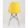 Стул Eames Style DSW желтый x4 (разборный каркас)