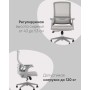 Кресло офисное TopChairs Argo серый Кресло офисное TopChairs Argo серый