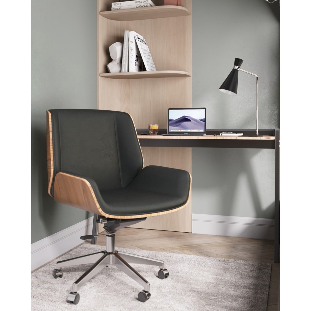 Кресло офисное TopChairs Crown SN черный Кресло офисное TopChairs Crown SN черный