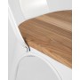 Стул TOLIX WOOD белый глянцевый