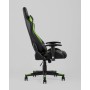 Кресло игровое TopChairs Cayenne зеленое с подушками